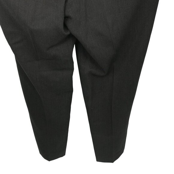 Hiltl The Ultimate Trousers Brown Flat Front Wool Dress Pants Size 38 x 31 - Picture 10 of 12
